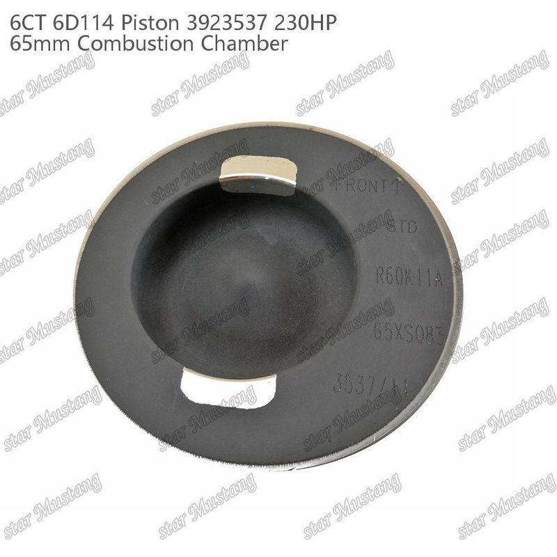 পিস্টন 6CT 6D114 230HP 3923537 65mm কমিন্স ডিজেল ইঞ্জিন মেরামতের জন্য জ্বলন চেম্বার