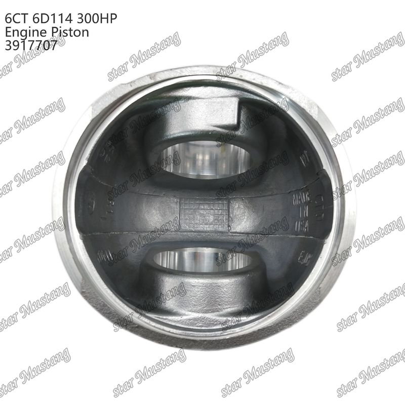পিস্টন 6CT 6D114 300HP 3917707 55mm কমিন্স ডিজেল ইঞ্জিন মেরামতের জন্য জ্বলন চেম্বার