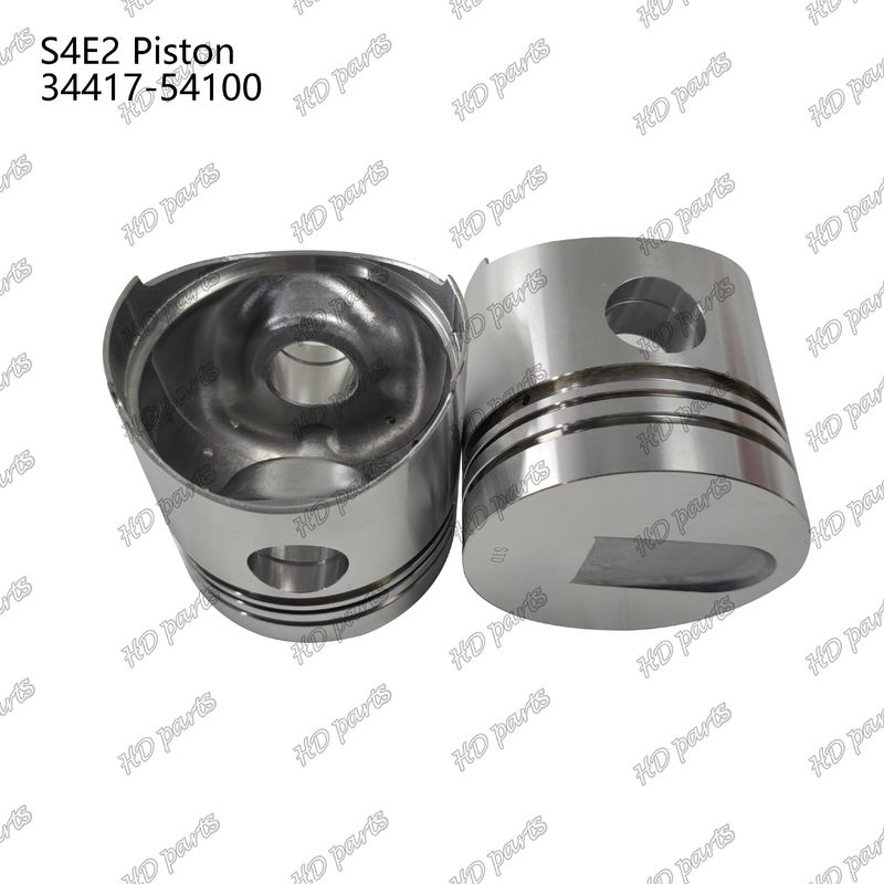 পিস্টন S4E2 98mm উচ্চতা 28mm পিন গর্ত 34417-54100 Mitsubishi ইঞ্জিন খুচরা যন্ত্রাংশ জন্য