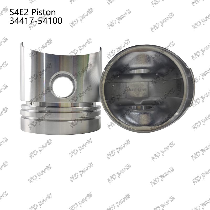 পিস্টন S4E2 98mm উচ্চতা 28mm পিন গর্ত 34417-54100 Mitsubishi ইঞ্জিন খুচরা যন্ত্রাংশ জন্য