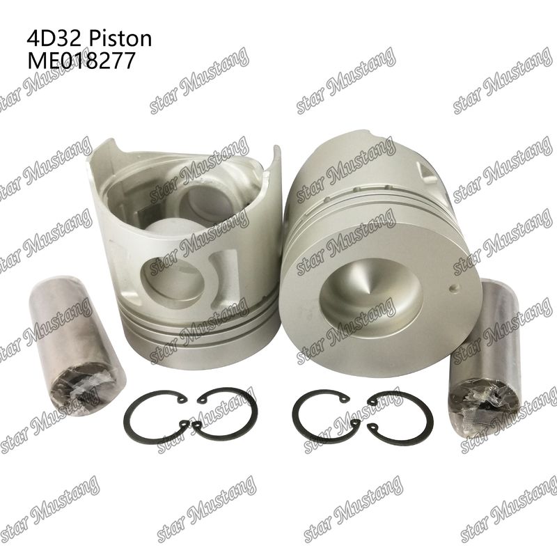 4D32 ইঞ্জিন পিস্টন চেম্বার আকার 52mm উচ্চতা 112.3mm 2.8HKx2x4mm ME018277 Mitsubishi ইঞ্জিন খুচরা যন্ত্রাংশ জন্য