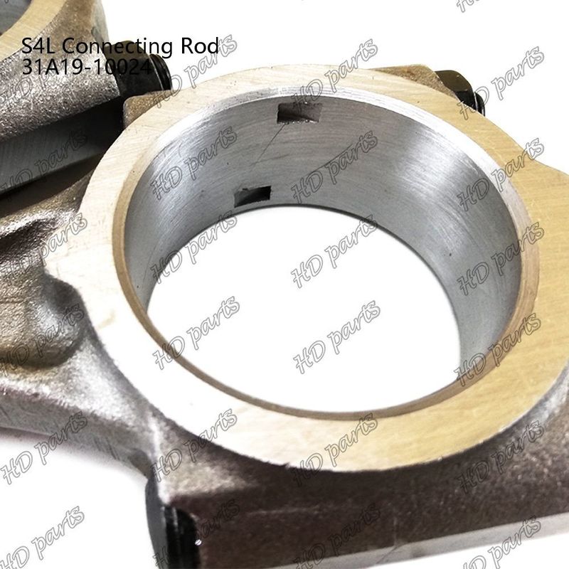 সংযোগকারী রড S3L S4L 108mm দীর্ঘ স্টেগারযুক্ত সমতল 31A19-10024 Mitsubishi ডিজেল ইঞ্জিন মেরামত অংশ জন্য
