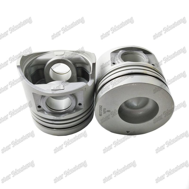 6D16 ইঞ্জিন পিস্টন চেম্বার আকার 59mm 3×2.5×4mm পিন হোল 38mm ME072062 ME072064 Mitsubishi ইঞ্জিন খুচরা যন্ত্রাংশ জন্য
