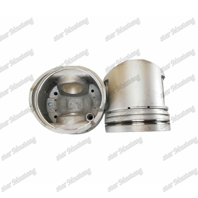 6D16-3AT ইঞ্জিন পিস্টন চেম্বার আকার 56mm 3kx2.5x4mm পিন হোল 42mm ME072570 Mitsubishi ইঞ্জিন খুচরা যন্ত্রাংশ জন্য