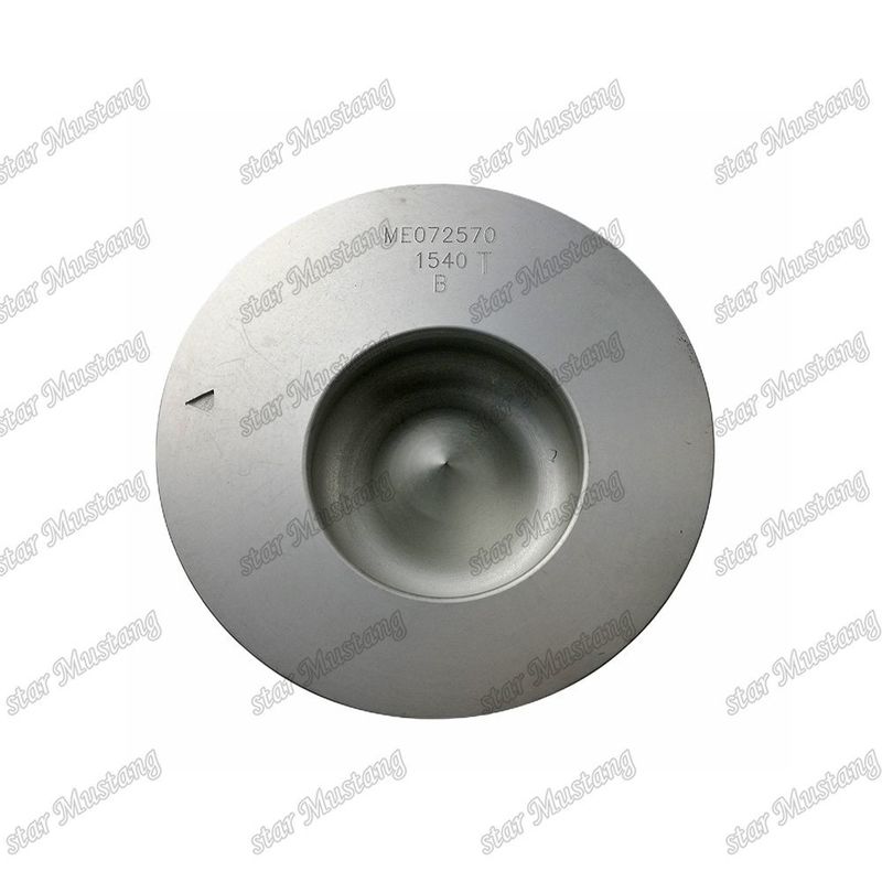 6D16-3AT ইঞ্জিন পিস্টন চেম্বার আকার 56mm 3kx2.5x4mm পিন হোল 42mm ME072570 Mitsubishi ইঞ্জিন খুচরা যন্ত্রাংশ জন্য
