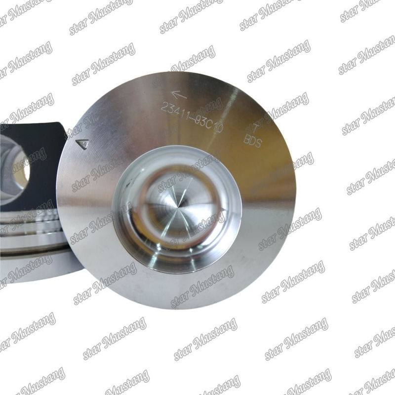 6D16T ইঞ্জিন পিস্টন চেম্বার আকার 62.5mm 3kx2.5x4mm পিন গর্ত 38mm ME072065 23411-93C10 Mitsubishi ইঞ্জিন খুচরা যন্ত্রাংশ জন্য