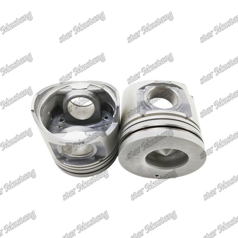 6D16T ইঞ্জিন পিস্টন চেম্বার আকার 57mm 3kx2.5x4mm পিন হোল 42mm ME300199 Mitsubishi ইঞ্জিন খুচরা যন্ত্রাংশ জন্য