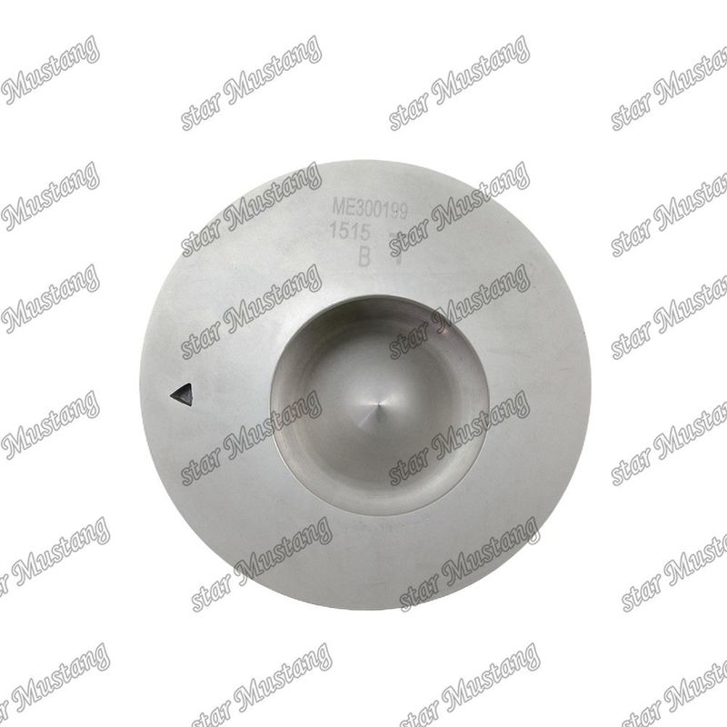 6D16T ইঞ্জিন পিস্টন চেম্বার আকার 57mm 3kx2.5x4mm পিন হোল 42mm ME300199 Mitsubishi ইঞ্জিন খুচরা যন্ত্রাংশ জন্য
