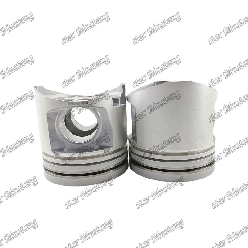 6D16T ইঞ্জিন পিস্টন চেম্বার আকার 57mm 3kx2.5x4mm পিন হোল 42mm ME300199 Mitsubishi ইঞ্জিন খুচরা যন্ত্রাংশ জন্য