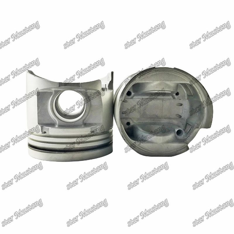 6D17 ইঞ্জিন পিস্টন চেম্বার আকার 53mm 3×2.5×4mm পিন হোল 38mm ME072548 Mitsubishi ইঞ্জিন খুচরা যন্ত্রাংশ জন্য