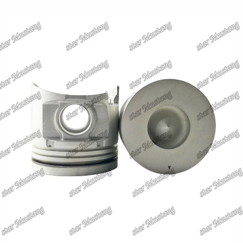 6D17 ইঞ্জিন পিস্টন চেম্বার আকার 53mm 3×2.5×4mm পিন হোল 38mm ME072548 Mitsubishi ইঞ্জিন খুচরা যন্ত্রাংশ জন্য
