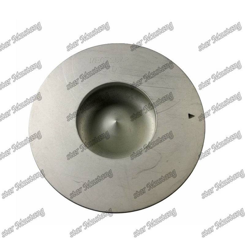 6D17 ইঞ্জিন পিস্টন চেম্বার আকার 53mm 3×2.5×4mm পিন হোল 38mm ME072548 Mitsubishi ইঞ্জিন খুচরা যন্ত্রাংশ জন্য