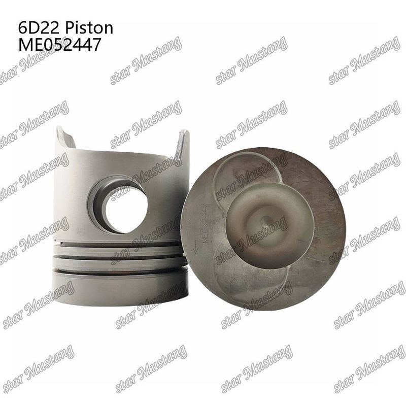 6D22 ইঞ্জিন পিস্টন চেম্বার আকার 68mm তেল রিং 4mm ME052447 Mitsubishi ইঞ্জিন খুচরা যন্ত্রাংশ জন্য