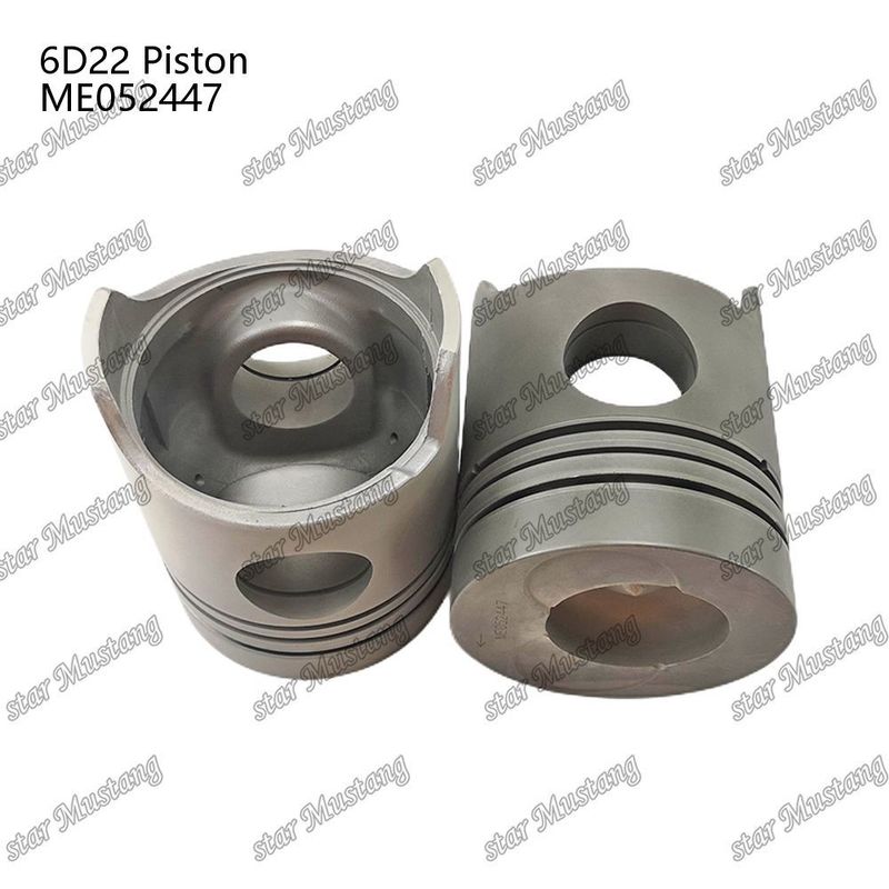 6D22 ইঞ্জিন পিস্টন চেম্বার আকার 68mm তেল রিং 4mm ME052447 Mitsubishi ইঞ্জিন খুচরা যন্ত্রাংশ জন্য
