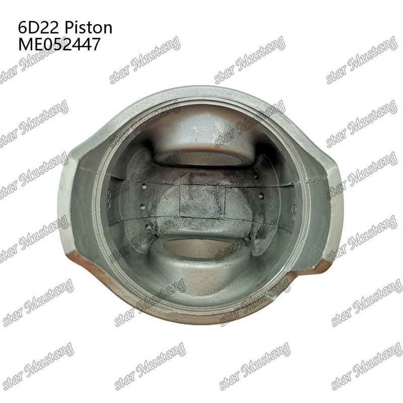 6D22 ইঞ্জিন পিস্টন চেম্বার আকার 68mm তেল রিং 4mm ME052447 Mitsubishi ইঞ্জিন খুচরা যন্ত্রাংশ জন্য