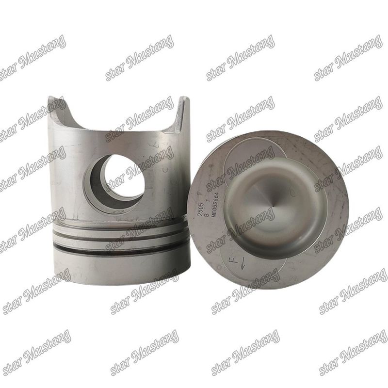6D22 ইঞ্জিন পিস্টন চেম্বার আকার 82.5mm 3.3Kx3x6mm ME052664 ME052730 Mitsubishi ইঞ্জিন খুচরা যন্ত্রাংশ জন্য