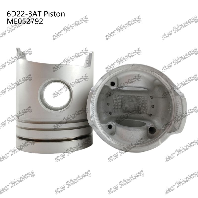 6D22-3AT ইঞ্জিন পিস্টন চেম্বার আকার 80mm 3.3Kx3x4mm ME052792 Mitsubishi ইঞ্জিন খুচরা যন্ত্রাংশ জন্য