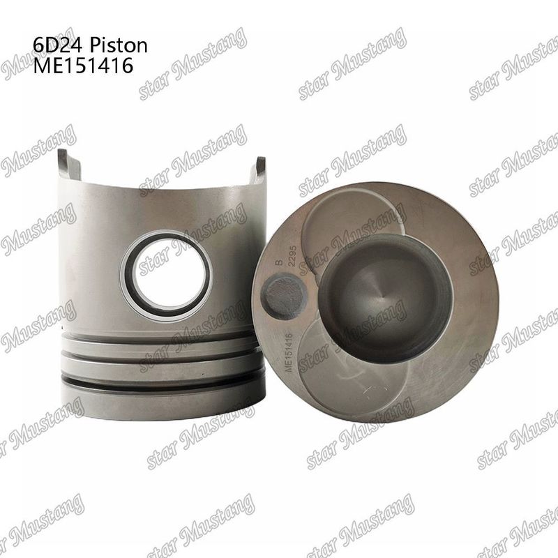 6D24 ইঞ্জিন পিস্টন চেম্বার আকার 69mm 3.3Kx3x4mm ME151416 Mitsubishi ইঞ্জিন খুচরা যন্ত্রাংশ জন্য