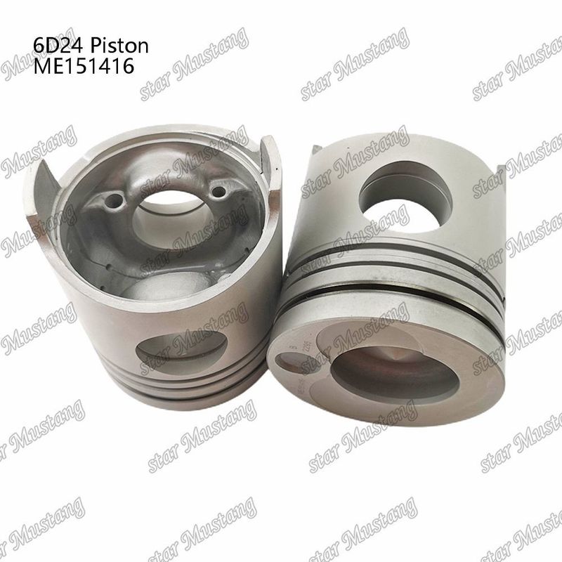 6D24 ইঞ্জিন পিস্টন চেম্বার আকার 69mm 3.3Kx3x4mm ME151416 Mitsubishi ইঞ্জিন খুচরা যন্ত্রাংশ জন্য