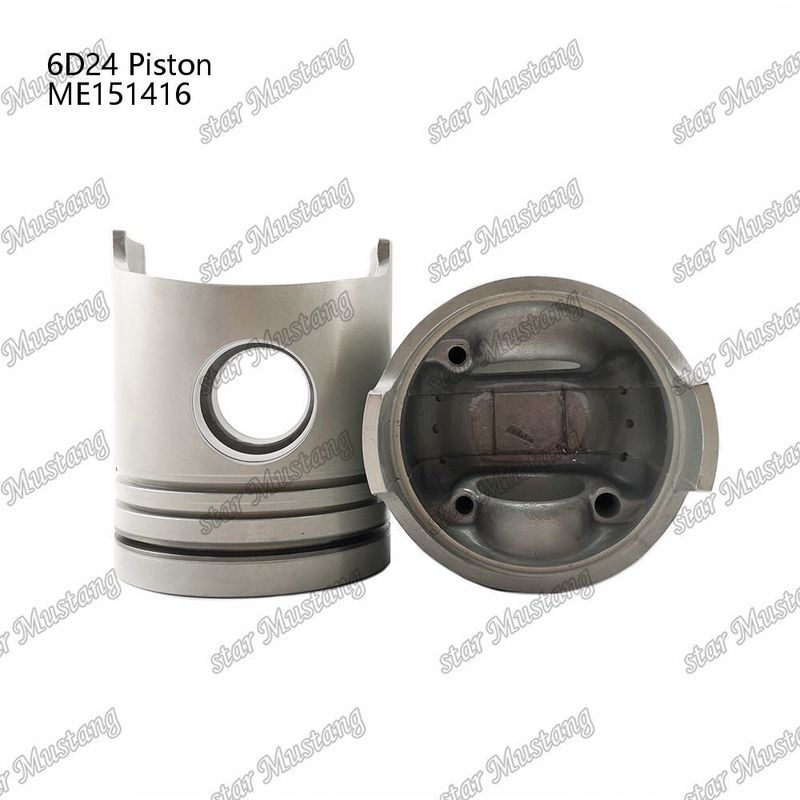 6D24 ইঞ্জিন পিস্টন চেম্বার আকার 69mm 3.3Kx3x4mm ME151416 Mitsubishi ইঞ্জিন খুচরা যন্ত্রাংশ জন্য