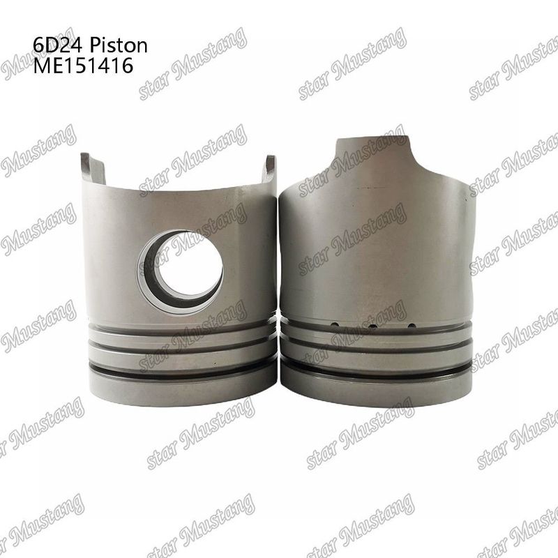 6D24 ইঞ্জিন পিস্টন চেম্বার আকার 69mm 3.3Kx3x4mm ME151416 Mitsubishi ইঞ্জিন খুচরা যন্ত্রাংশ জন্য