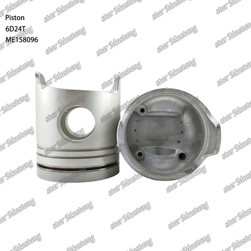 6D24T ইঞ্জিন পিস্টন চেম্বার আকার 69mm 3.3Kx3x4mm ME158096 Mitsubishi ইঞ্জিন খুচরা যন্ত্রাংশ জন্য