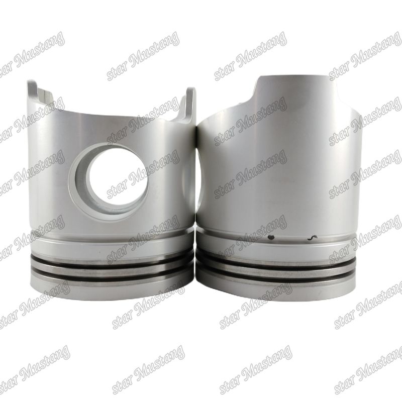 6D40 ইঞ্জিন পিস্টন চেম্বার আকার 72mm ME121199 ME121778 Mitsubishi ইঞ্জিন খুচরা যন্ত্রাংশ জন্য