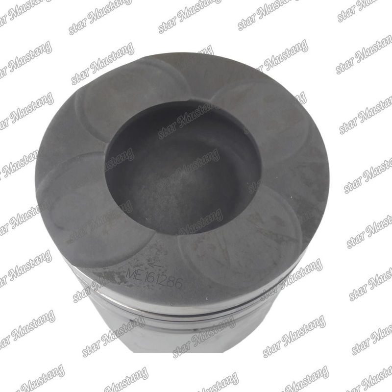 6D40 ইঞ্জিন পিস্টন চেম্বার আকার 72mm ME161286 Mitsubishi ইঞ্জিন খুচরা যন্ত্রাংশ জন্য
