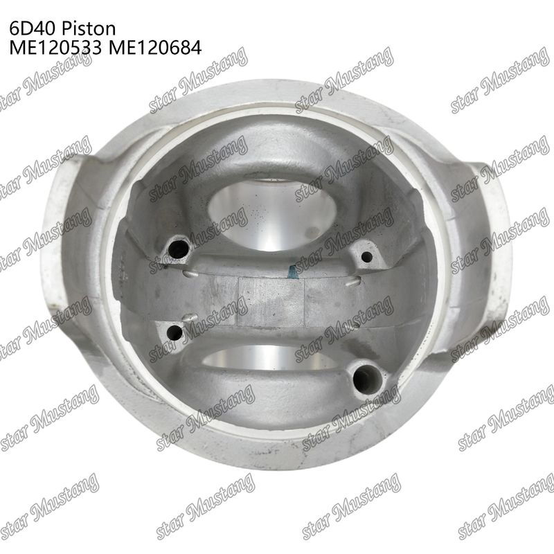 6D40 ইঞ্জিন পিস্টন চেম্বার আকার 90mm ME120533 ME120684 Mitsubishi ইঞ্জিন খুচরা যন্ত্রাংশ জন্য