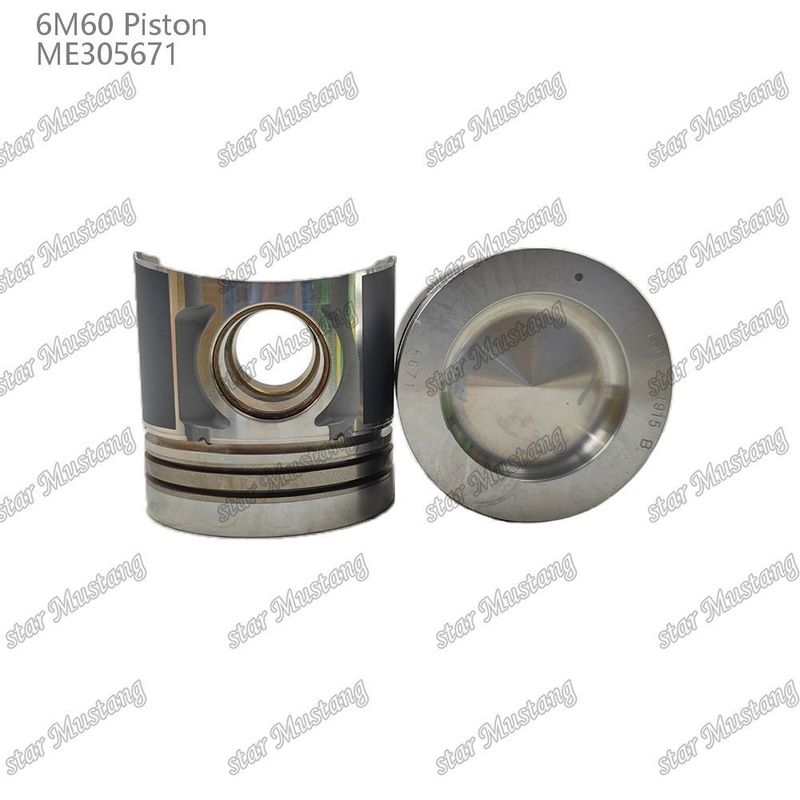 6M60 ইঞ্জিন পিস্টন চেম্বার আকার 79mm ME305671 Mitsubishi ইঞ্জিন খুচরা যন্ত্রাংশ জন্য