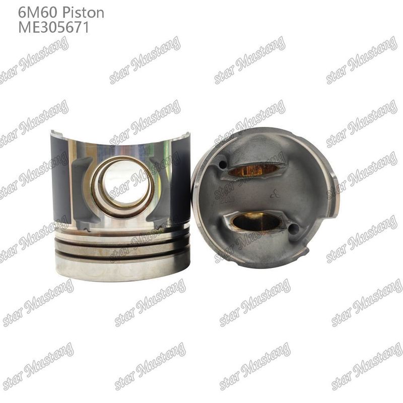 6M60 ইঞ্জিন পিস্টন চেম্বার আকার 79mm ME305671 Mitsubishi ইঞ্জিন খুচরা যন্ত্রাংশ জন্য