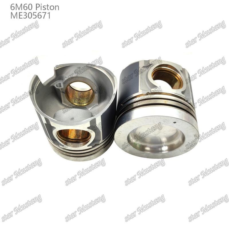 6M60 ইঞ্জিন পিস্টন চেম্বার আকার 79mm ME305671 Mitsubishi ইঞ্জিন খুচরা যন্ত্রাংশ জন্য