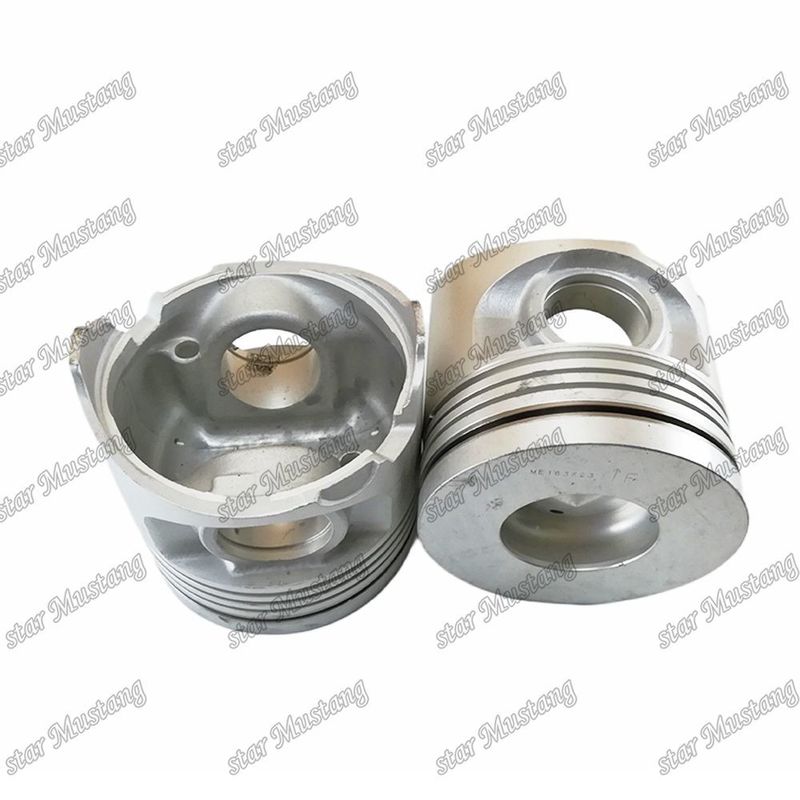 8M21 ইঞ্জিন পিস্টন ME163823 চেম্বার আকার 71mm Mitsubishi ইঞ্জিন খুচরা যন্ত্রাংশ জন্য