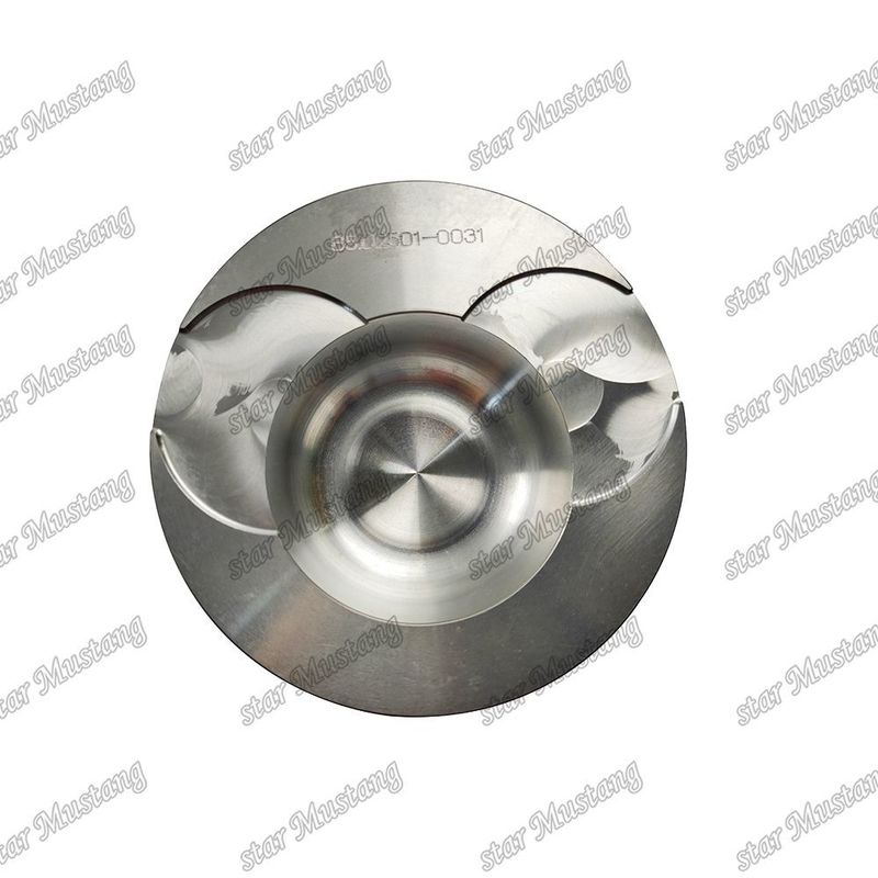 পিস্টন D2366 পয়েন্টড নীচে 65.02501-0031 Doosan ডিজেল ইঞ্জিন মেরামত অংশ জন্য