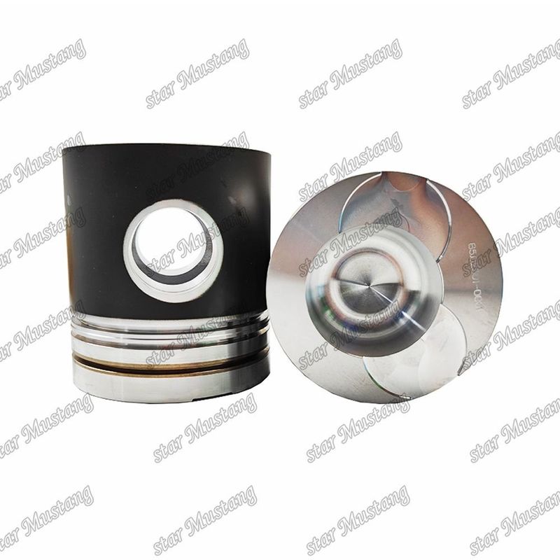 পিস্টন D2366 পয়েন্টড নীচে 65.02501-0031 Doosan ডিজেল ইঞ্জিন মেরামত অংশ জন্য