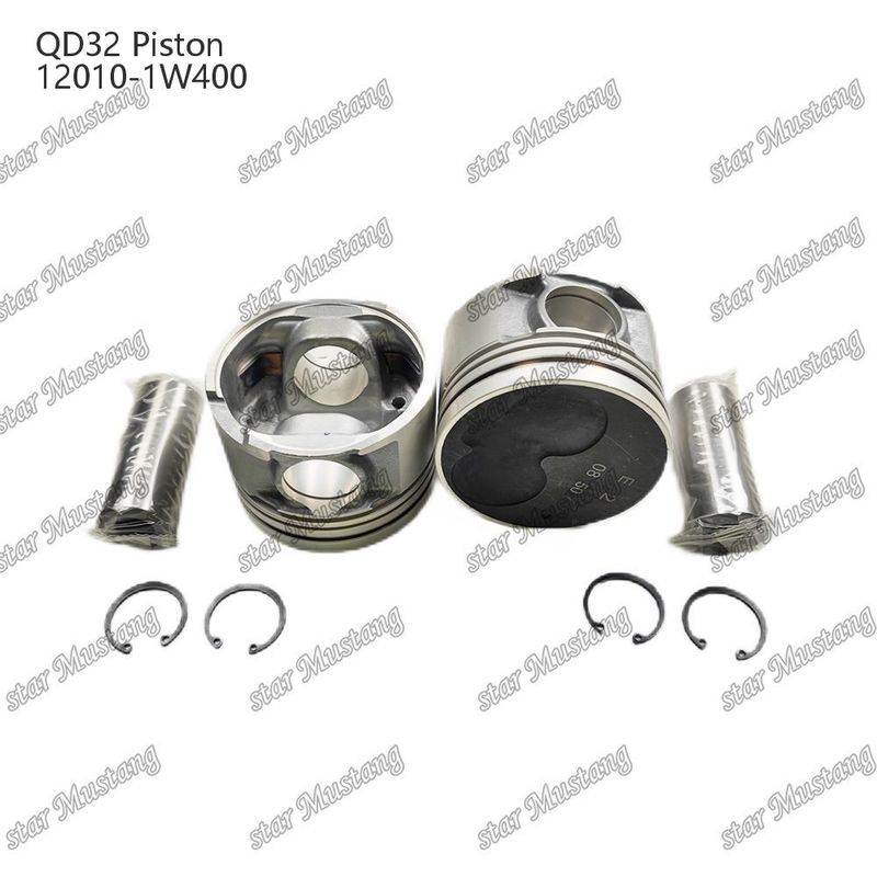 QD32 ইঞ্জিন পিস্টন তেল গ্যালারী 12010-1W400 সঙ্গে Mitsubishi ইঞ্জিন খুচরা যন্ত্রাংশ জন্য