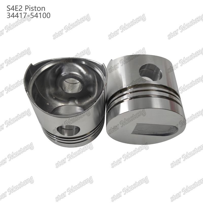S4E2 ইঞ্জিন পিস্টন উচ্চতা 98mm ব্যাসার্ধ 98mm পিন গর্ত 28mm 34417-54100 Mitsubishi ইঞ্জিন খুচরা যন্ত্রাংশ জন্য
