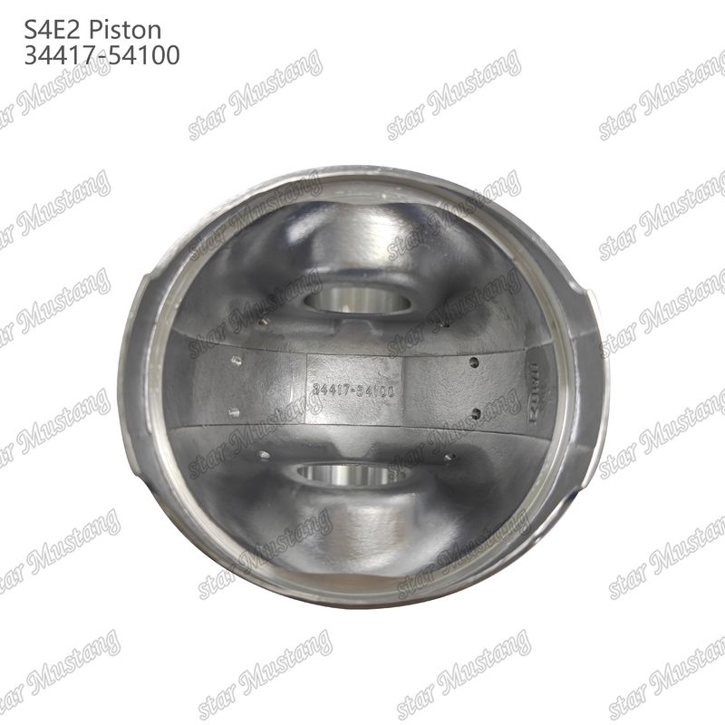 S4E2 ইঞ্জিন পিস্টন উচ্চতা 98mm ব্যাসার্ধ 98mm পিন গর্ত 28mm 34417-54100 Mitsubishi ইঞ্জিন খুচরা যন্ত্রাংশ জন্য
