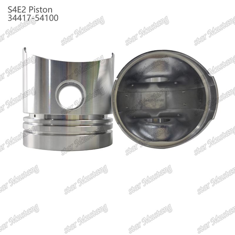 S4E2 ইঞ্জিন পিস্টন উচ্চতা 98mm ব্যাসার্ধ 98mm পিন গর্ত 28mm 34417-54100 Mitsubishi ইঞ্জিন খুচরা যন্ত্রাংশ জন্য