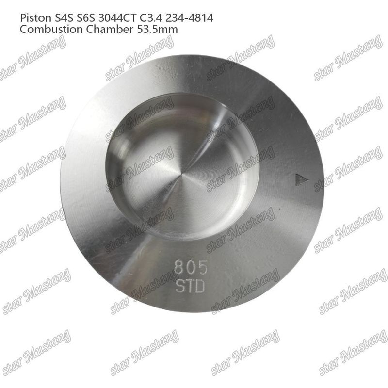 S4S S6S 3044CT C3.4 ইঞ্জিন পিস্টন আলফাইন চেম্বার আকার 53.5mm তেল রিং 4.5mm 234-4814 Mitsubishi ইঞ্জিন খুচরা যন্ত্রাংশ জন্য
