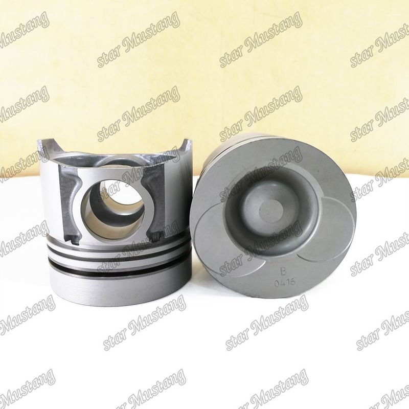 পিস্টন DB58 DH220-7 রোল ছাড়া 36mm পিন হোল জ্বলন চেম্বার 56mm 65.02501-0416 Doosan জন্য