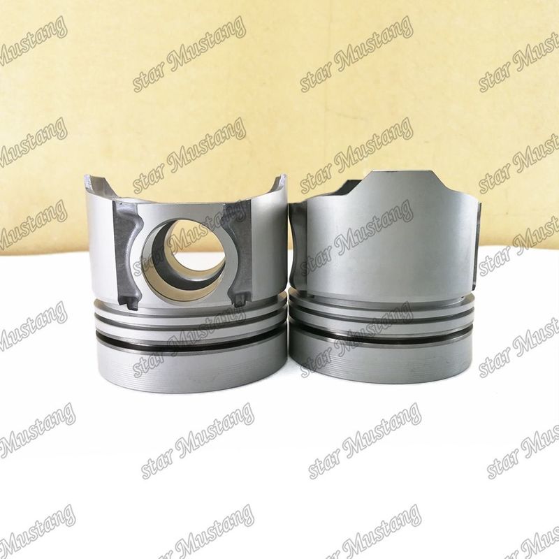 পিস্টন DB58 DH220-7 রোল ছাড়া 36mm পিন হোল জ্বলন চেম্বার 56mm 65.02501-0416 Doosan জন্য
