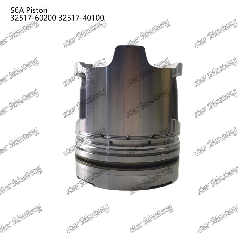 S6A ইঞ্জিন পিস্টন 32517-60200 32517-40100 3335 মিটসুবিশি ইঞ্জিনের খুচরা যন্ত্রাংশের জন্য