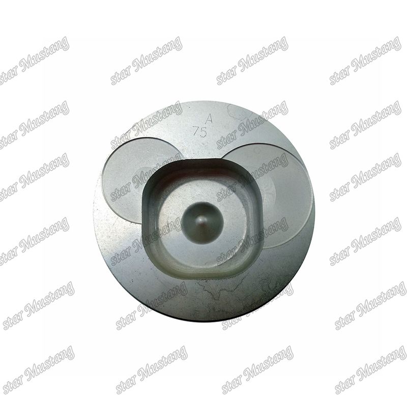 পিস্টন DB58 স্কয়ার নীচে 35mm পিন গর্ত জ্বলন চেম্বার 54mm 65.02501-0153 Doosan ডিজেল ইঞ্জিন মেরামতের অংশ জন্য