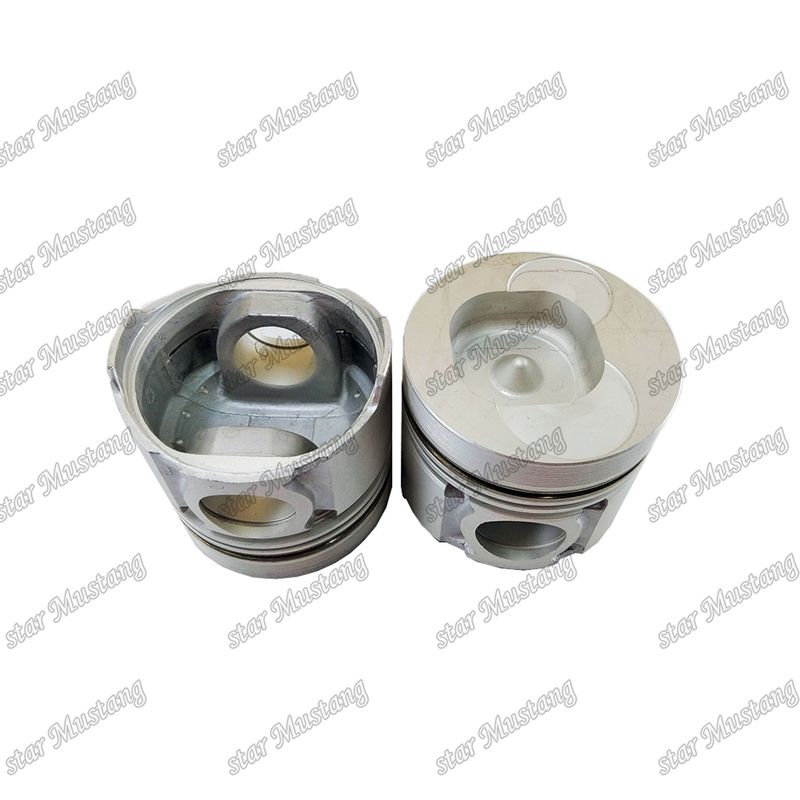 পিস্টন DB58 স্কয়ার নীচে 35mm পিন গর্ত জ্বলন চেম্বার 54mm 65.02501-0153 Doosan ডিজেল ইঞ্জিন মেরামতের অংশ জন্য