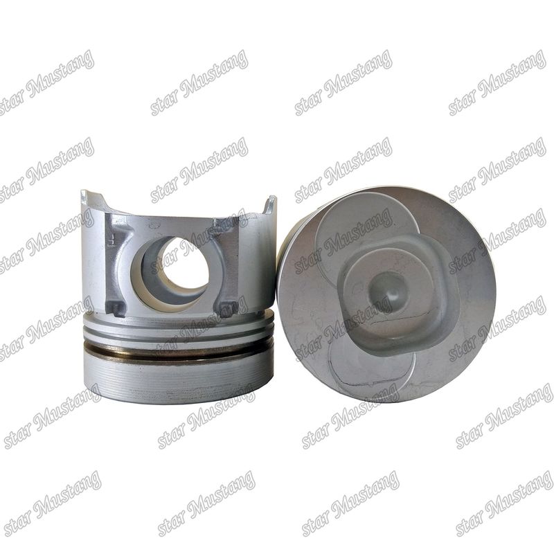 পিস্টন DB58 স্কয়ার নীচে 35mm পিন গর্ত জ্বলন চেম্বার 54mm 65.02501-0153 Doosan ডিজেল ইঞ্জিন মেরামতের অংশ জন্য
