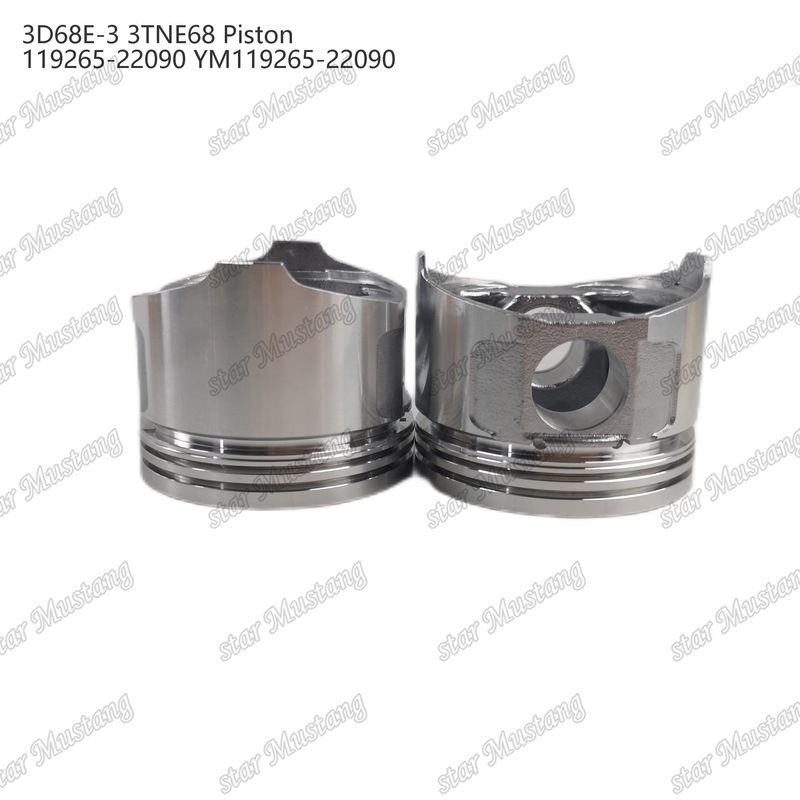 পিস্টন 3D68E-3 3TNE68 উচ্চতা 53mm 119265-22090 YM119265-22090 Yanmar ডিজেল ইঞ্জিন মেরামতের জন্য