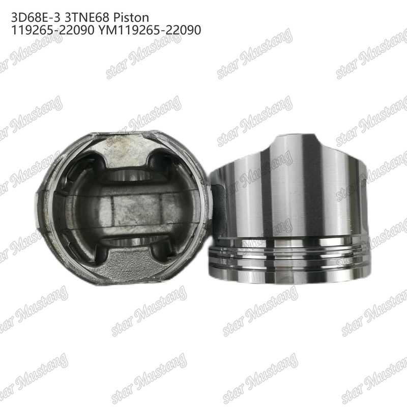 পিস্টন 3D68E-3 3TNE68 উচ্চতা 53mm 119265-22090 YM119265-22090 Yanmar ডিজেল ইঞ্জিন মেরামতের জন্য