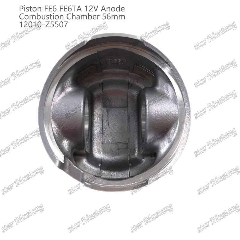 FE6 FE6TA ইঞ্জিন পিস্টন12V চেম্বার আকার 56mm 2.5x2x4mm 12010-Z5507 নিসান ইঞ্জিনের খুচরা যন্ত্রাংশের জন্য