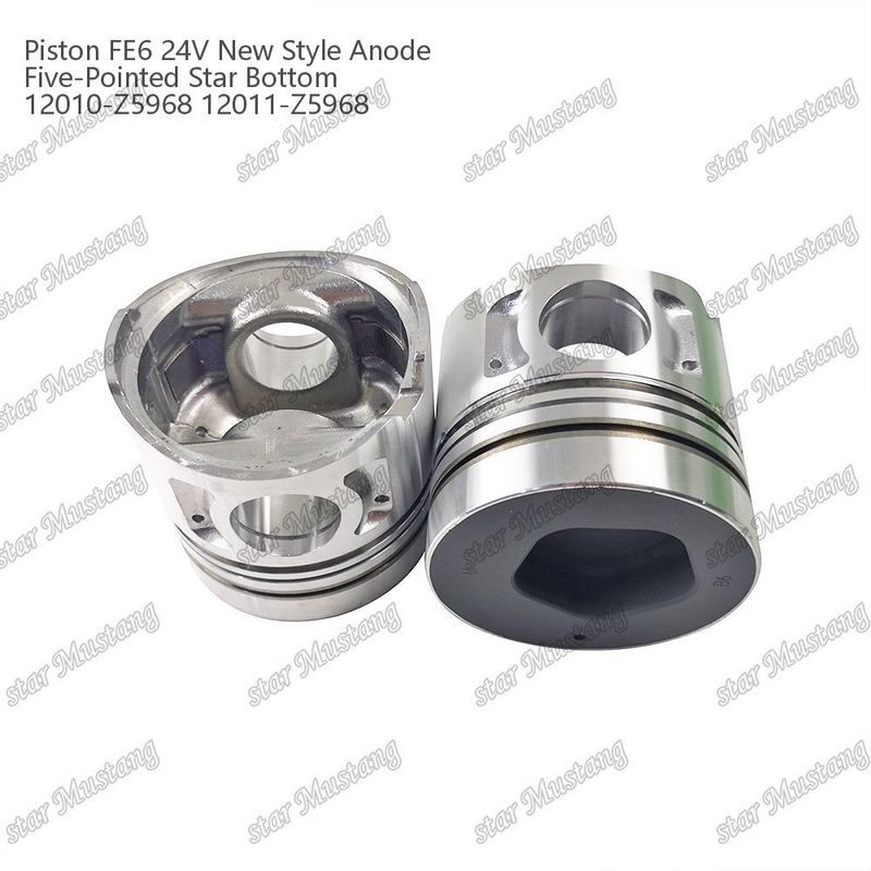 FE6T ইঞ্জিন পিস্টন 24V নতুন প্রকার 2.5x2x4mm 12011-Z5776 12011-Z5506 12011-Z5968 নিসান ইঞ্জিনের খুচরা যন্ত্রাংশের জন্য